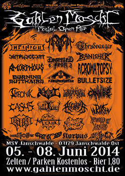 Gahlen Moscht Metal Open Air - 2014