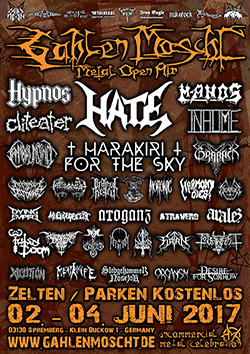 Gahlen Moscht Metal Open Air - 2017